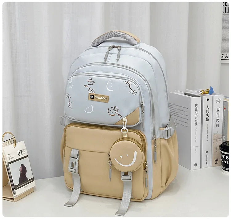 Middle School Student School Backpack School Bags Girls Kids Schoolbag Primary School Backpack Travel Student Book Bag mochilas