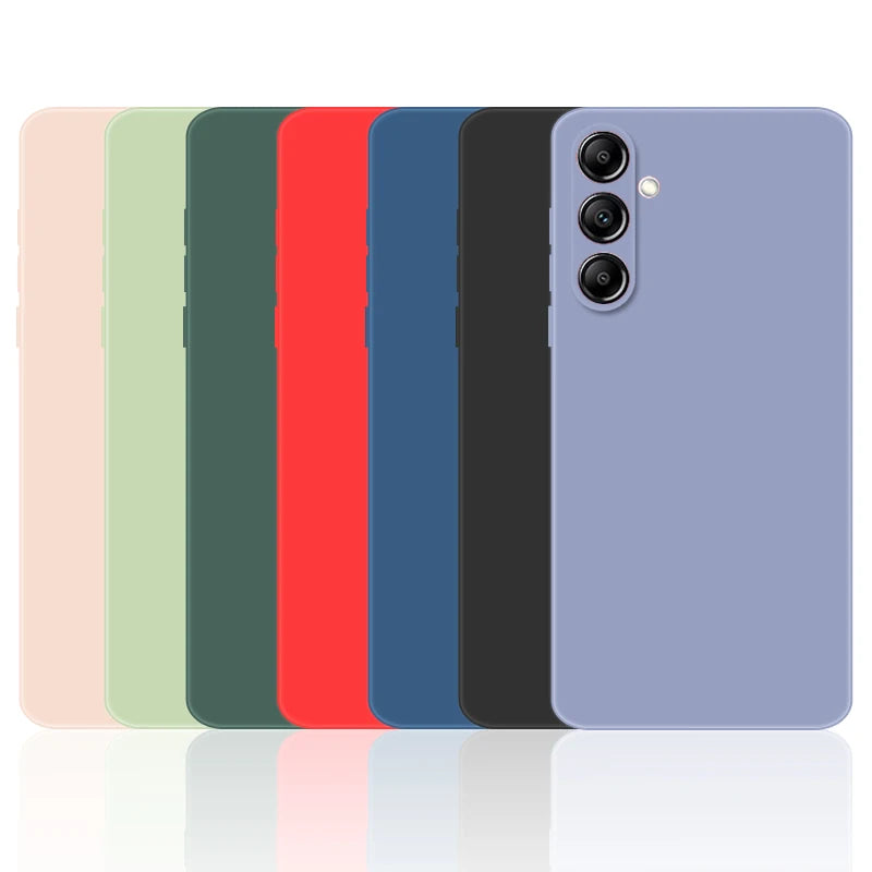 For Samsung Galaxy M15 Case Samsung M15 F15 5G Cover Soft Liquid Silicone Bumper Protective Phone Case For Samsung F15 M15 Funda