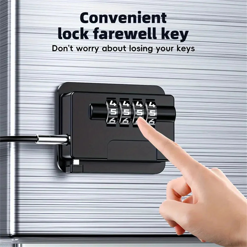 Easy-Install No-Drill Security Lock for Drawers, Refrigerators & Cabinets - Childproof Safety Door Clip & Window Latch