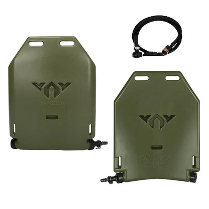 YAKEDA 1.75L Water Bottle Hydration with Pipe Multifunctional Kettle Vest Liner EVA Food Grade Water Bag New Kettle Insert Plate