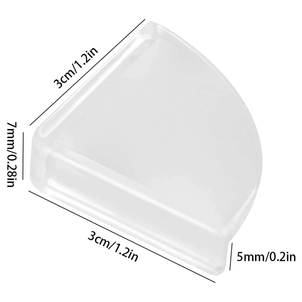 Safety corner guards, 8-piece protective corners, soft table corner protectors for children, suitable for children's furniture,