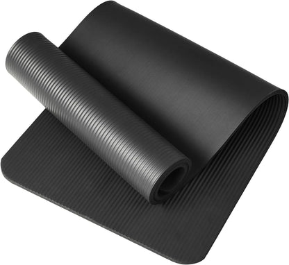 Yoga Mat Anti-skid Sports Fitness EVA Comfort Foam 10MM Thick Yoga Mat for Exercise Yoga and Pilates Gymnastics Mat