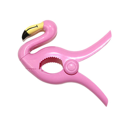 1/2PCS Cute Plastic Beach Towels Clips Large Drying Rack Retaining Clip Windproof Clothes Pegs Pins Animal Decorative Clothespin
