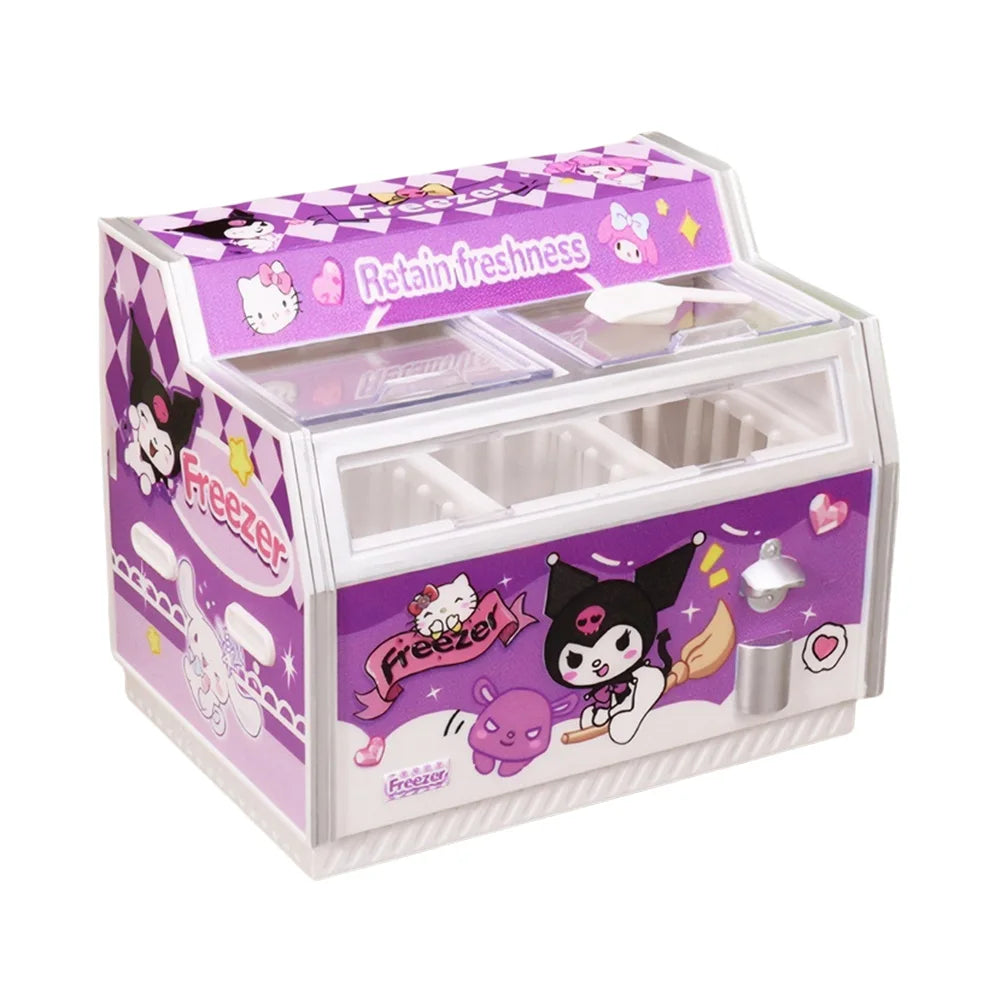 Freezer Shape Fridge Magnets Magnets Stickers Decorative Mini Magnets Decals Strong Suction Fridge Stickers for Kitchen Locker