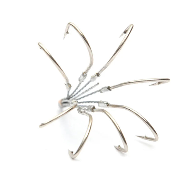 Fishing Hooks 5/6/8 Claw High Carbon Steel Treble Hooks Fishhook Super Sharp Fishing Grappling Hook Fishing Gear Tackle Fishhook