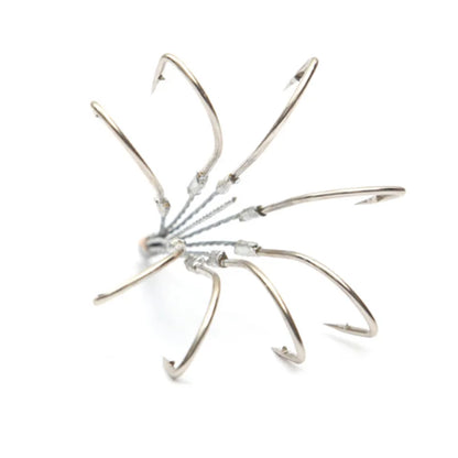 Fishing Hooks 5/6/8 Claw High Carbon Steel Treble Hooks Fishhook Super Sharp Fishing Grappling Hook Fishing Gear Tackle Fishhook