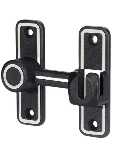 Dual Purpose Door Latch Sliding Door Lock With Luminous Door Buckle Door Buckle Free-punch Interior Door Metal Bolts