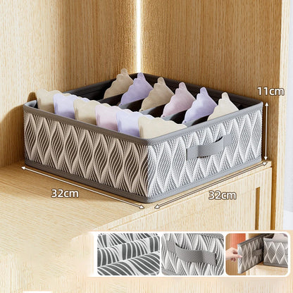 Underwear Organizers Of Cabinets And Drawers Wardrobe Clothes Bra Organizer For Underwear Socks Pants Home Foldable Storage Box
