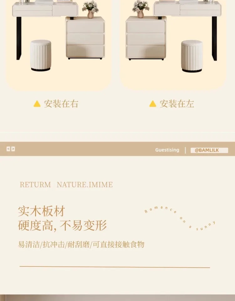 Makeup Vanity Table Decoration Livingroom Dressing Vanity Table Storage Drawer Table Coiffeuse Maquillage Bedroom Furniture