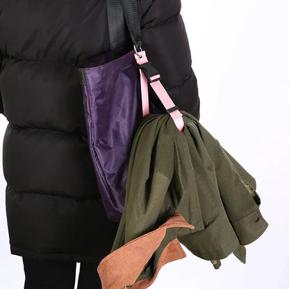 Travel Luggage Fixed Strap Backpack External Strap Portable with Release Buckle Add-A-Bag Luggage Strap Belt Jacket Holder