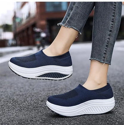 2024 Sneakers Shoes Women Footwear Platform Sneakers Trainers Shoes Ladies Loafers Chunky Sneakers Slip On Mujer Shoes Woman