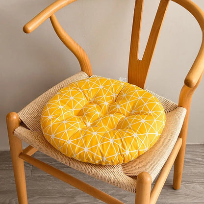 40*40cm Thicken Dining Chair Cushion Warm 10styles Student Seat Cushion Non-slip Round Cushion Student Office Home