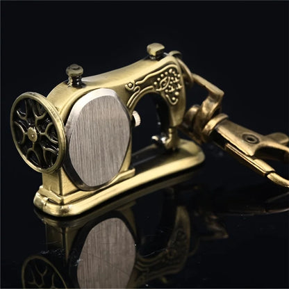 1PC Vintage Necklace Watch Clothes Car Pocket Watch Sewing Machine Quartz Pocket Watch Small Wall Watch Keychain Watch