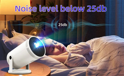 2025 Hot New Projector 4K Bluetooth 5.0 Dual Wifi6 260ANSI All Winner Support 1080P 1280*720P Mini Home Cinema Outdoor Projetors