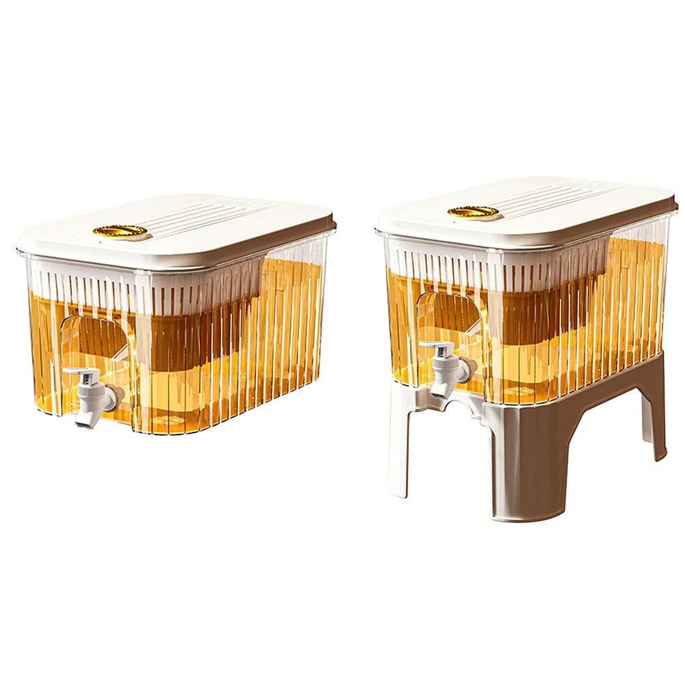 5L Jug Beverage Gallon Detachable Base Portable Juice Jug Cold Kettle with Faucet Water Dispenser Jug for Parties and Daily Use