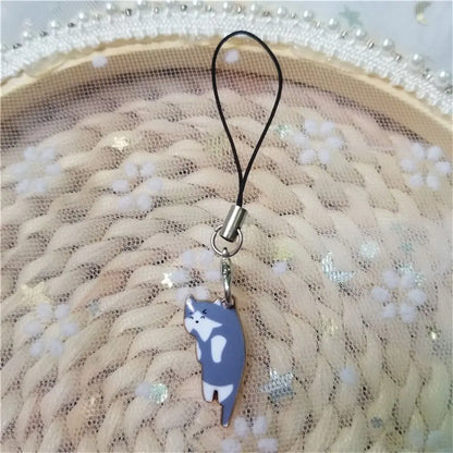Telephone Chain Bag Charms Case Strap Decor Keychains Phone Hanging Charms Phone Lanyards Cat Phone Strap Mobile Phone Strap