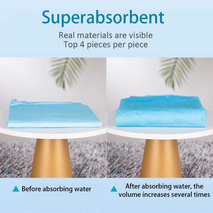 100/50/40/20PCS Absorbent Dogs Diapers Disposable Puppy Training Pee Pads Dry Clean Cushion Dog Supplies pañales para perros