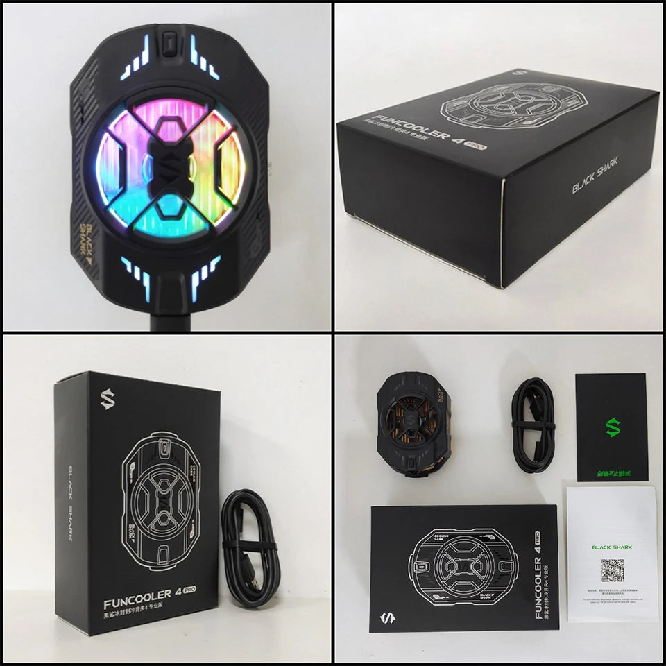 Original Black Shark Cooler 4 3 Pro 4Pro Smart FunCooler For xiaomi black shark nubia lenovo phone