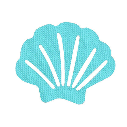 12pcs Shell Shape Anti Slip Stickers Anti Slip Bath Grip Stickers Shower Strips Pad Waterproof Adhesive Floor Safety Tape