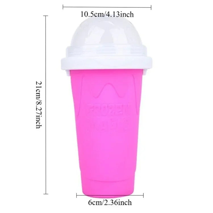 Smoothie Cups Shaking Cup Large Capacity Homemade Smoothies Juice Ice Cream Milkshake Squeeze Bottle Cooling Cup Kitchen Tools