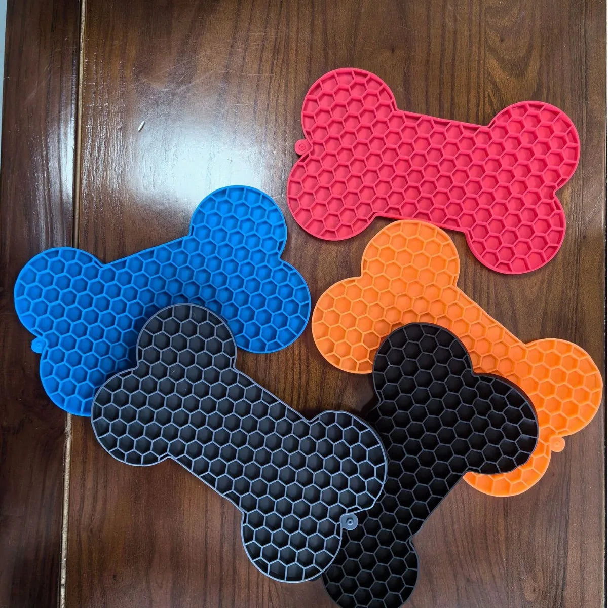 New food-grade silicone pet slow food mat dog slow food placemat non-slip slow silicone feeding mat
