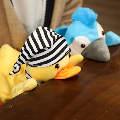 Stuffed Plush Animals Toys Hand Finger Puppet Kawaii Dolls Educational Baby Toys Learning & Education Monkey Tiger Children Gift