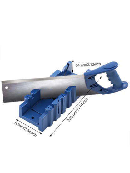 Multifunctional Woodworking Miter Saw Box Miter Saw Holder Saw Storage 45/22.5/90° Plastic Saw Box Medium Miter Saw Cabinet