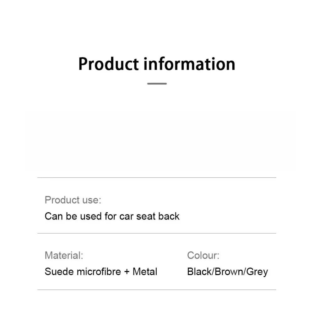 2 in 1 Car Hook For Car Rear Seat Back Hooks Headrest Hanger Clip Universal Double Hooks Holder Storage Car Interior Accessories