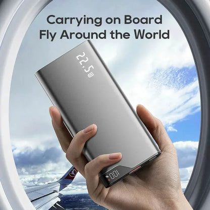 22.5W Power Bank 10000mAh Portable Charger PowerBank Fast Charging External Battery For iPhone16 15 14 Xiaomi poweer bank