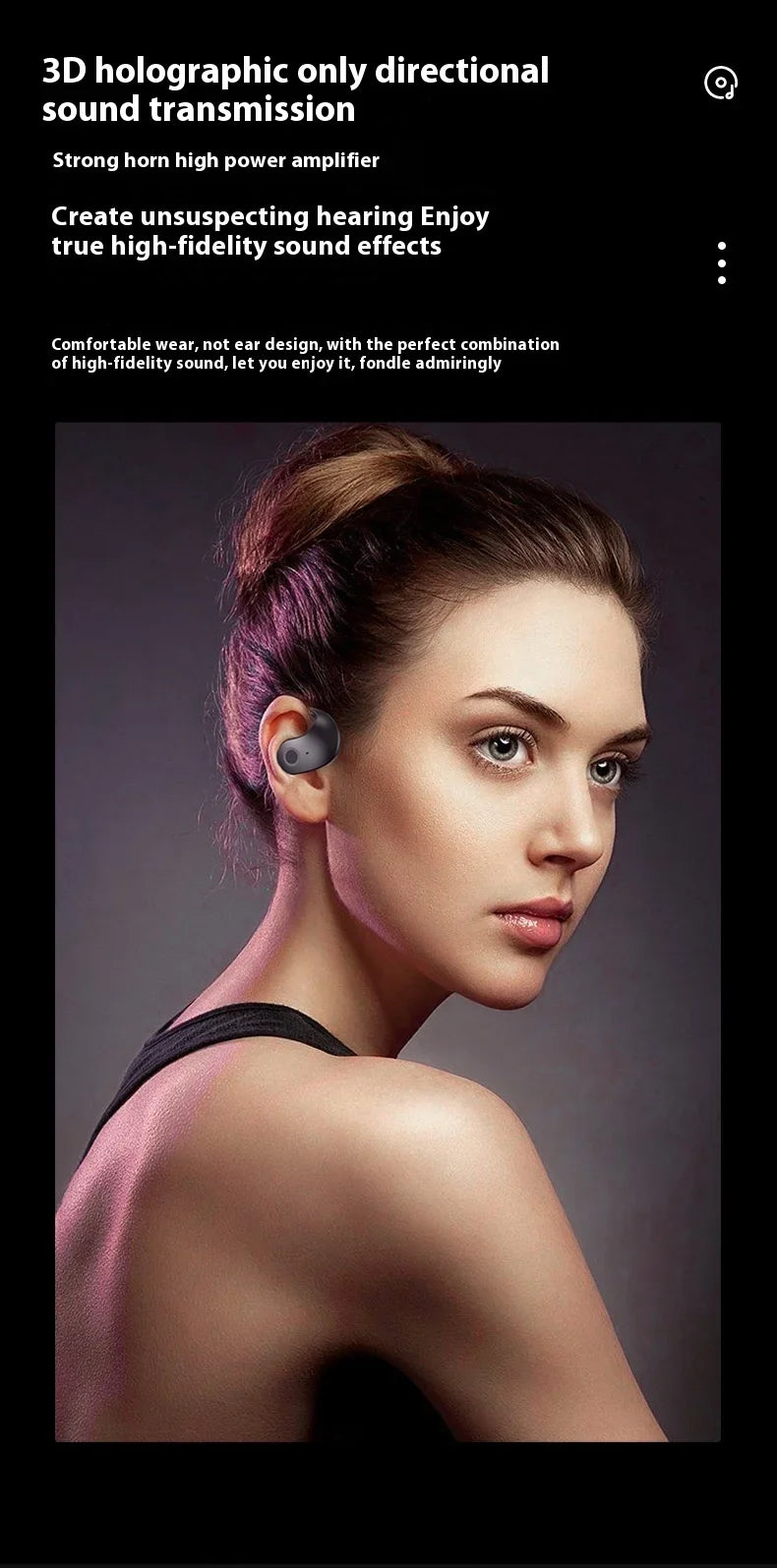 Xiaomi JM13 earphones Bluetooth abiertos OWS nal á mbricos Bluetooth 5,4 earphones HD Camel Da subwoofer sports earphones