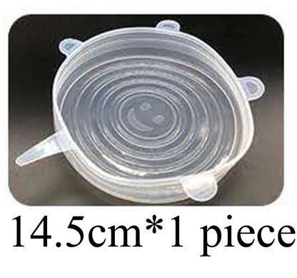 16 Sizes Silicone Stretch Lids Universal Lid Silicone Bowl Pot Lid Silicone Cover Pan Cooking Food Fresh Cover Microwave Cover
