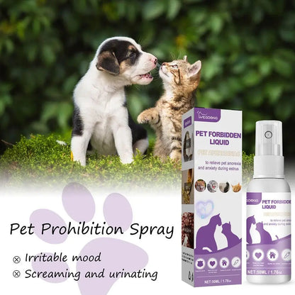 Pet Calming Spray Pet Supplies Pets Pheromone Calming Spray Improve Estrus Agitation Pet Anxiety Relief Spray Cat Dog Health