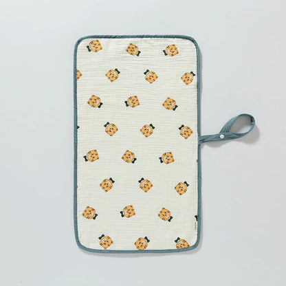 Soft Baby Diaper Changing Pad Strong Absorbent Breathable Infant Diaper Mat Hypoallergenic Diapering Sheet Baby Bed Pad Nursery