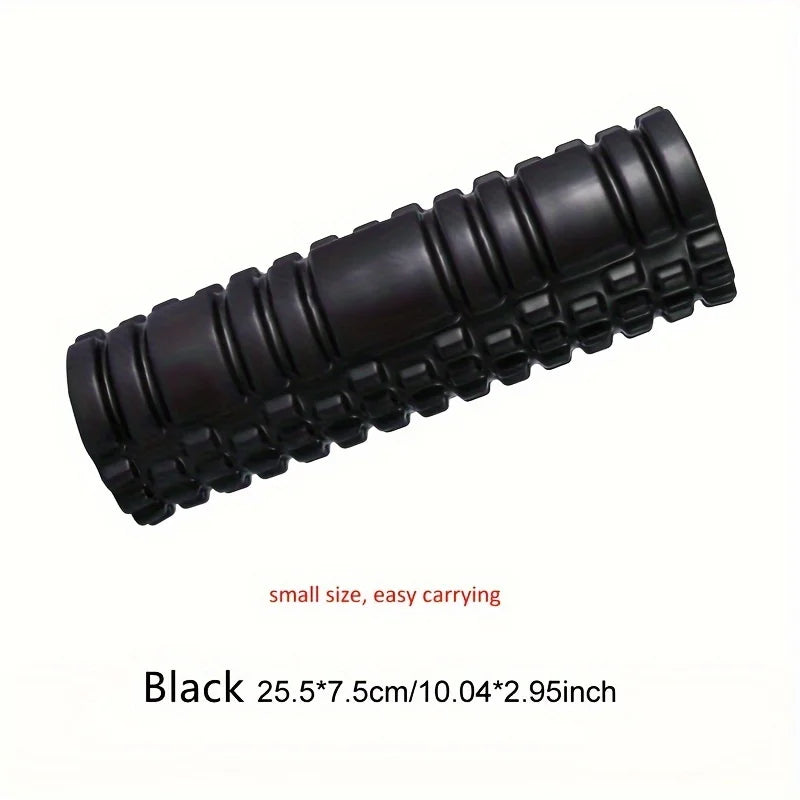 Mini Foam Roller Yoga Column Gym Fitness Pilates Foam Roller Exercise Back Massage Roller Body Stretching Fitness Massage 25.5cm