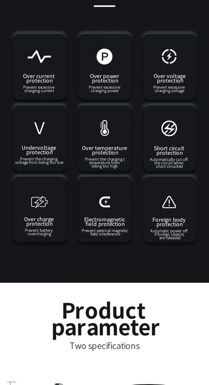 Magnetic Car Phone Holder 66W Wireless Fast Charger Infrared Induction Car Air Vent Bracket for iPhone 12 13 14 15 Andorid Mount