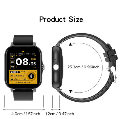 2025 Smartwatch Android Phone 1.44''Inch HD Screen Bluetooth Call Blood Oxygen/Pressure Monitoring Smart Watch Women Men Gift