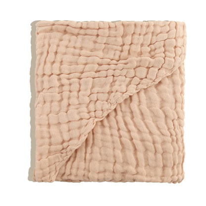 Baby Towels for Newborn 100% Muslin Cotton Baby Bath Towel with Hood for Babies, Infant, Toddler and Kids, Large 32x32Inch