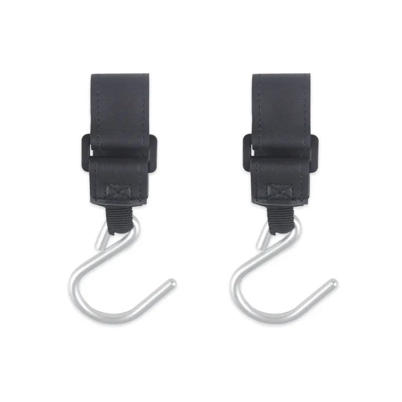 Baby Stroller Hooks 2Pcs Leather Hook  for Hanging Diaper Bags Kindergarten Universal Accessory