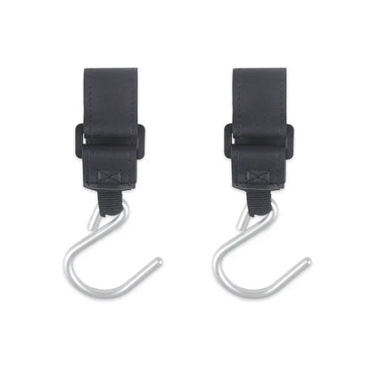 Baby Stroller Hooks 2Pcs Leather Hook  for Hanging Diaper Bags Kindergarten Universal Accessory