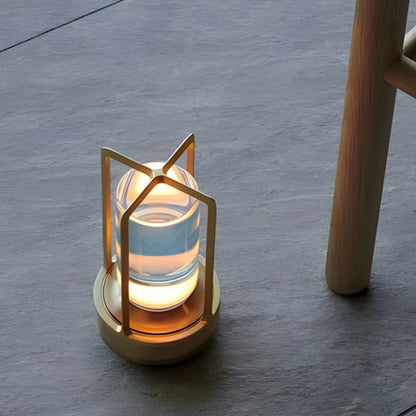 Led Touch Night Table Lamp Aluminium Light Rechargeable Cordless Home Lights Bedroom Desk Restaurant-creative Reading Decorative