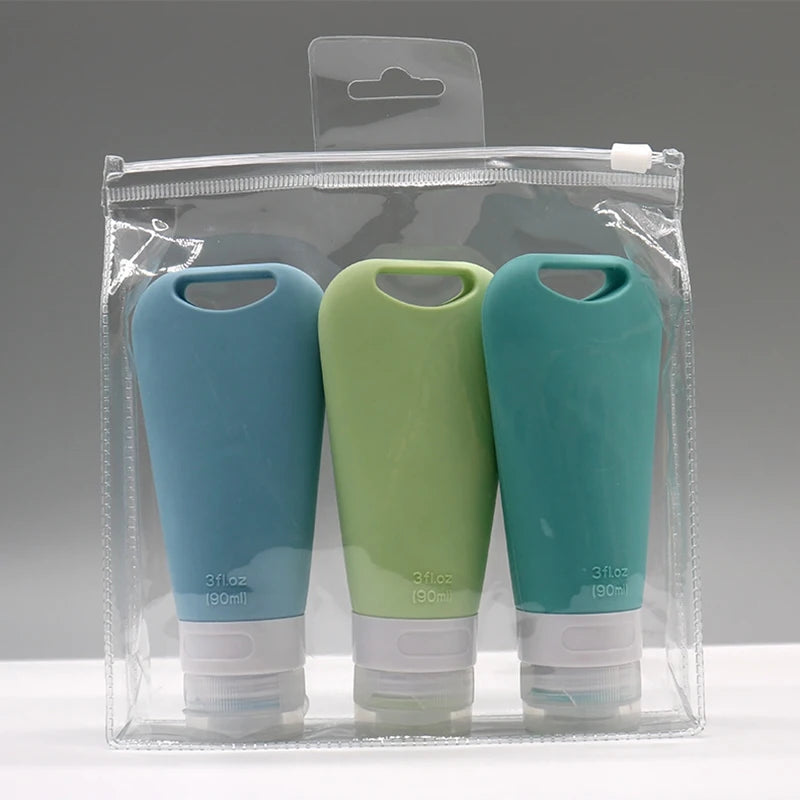 Mini Travel Bottles Set for Toiletries, Leakproof and TSA Approved Dispenser