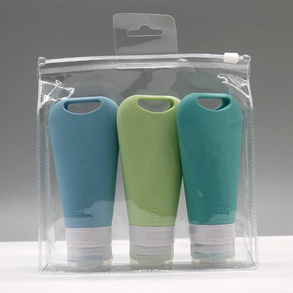 Mini Travel Bottles Set for Toiletries, Leakproof and TSA Approved Dispenser