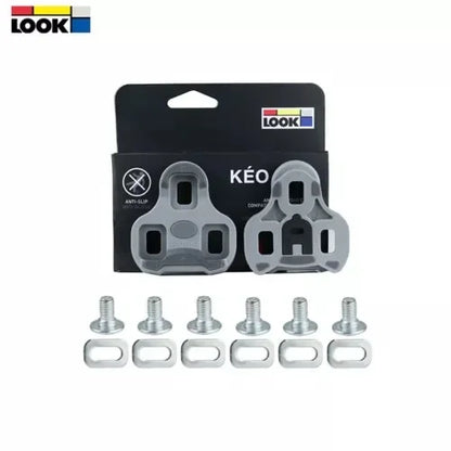 LOOK Keo Cleats SPD-SL Look Pedal Cycling Shoes Cleats Self Locking Pedal Anti-Slip Cleat Compatible Look Keo Road Bike Cycling