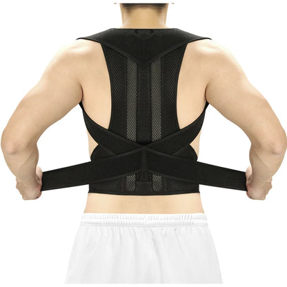 Dropshipping Back Posture Corrector Brace for Women breathable Back Posture Correction back support belt shoulder students kid