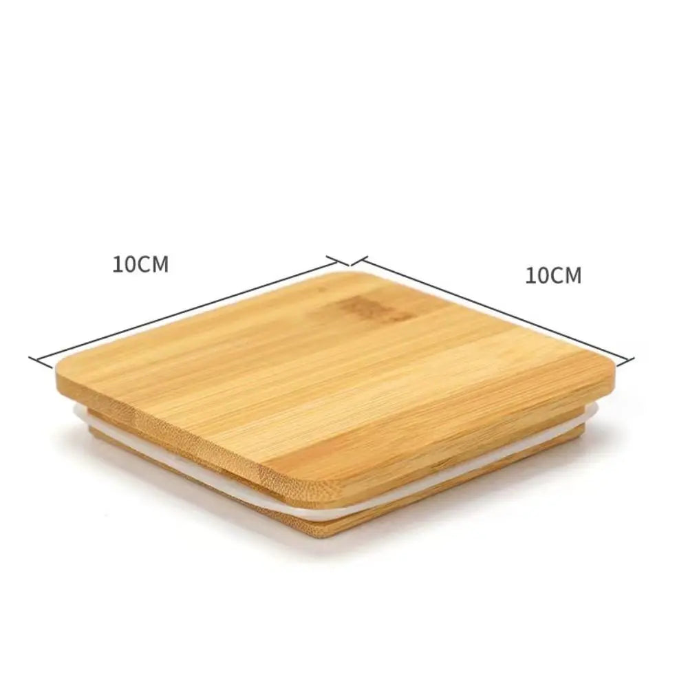 Wood Mason Jar Lid Reusable Canning Caps Various Sizes Bottle Sealing Caps Wide Mouth Cover Wood Lids Kitchen Organization