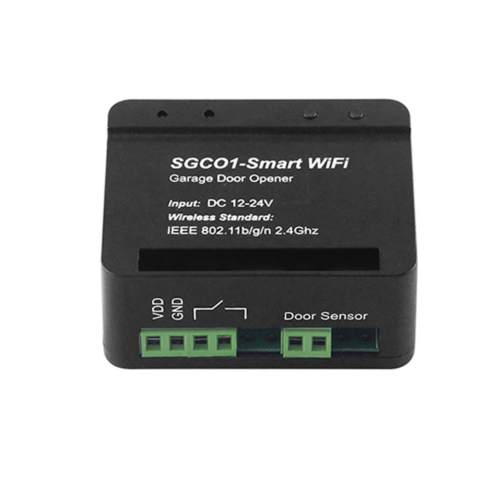 SGC01 WiFi Switch Smart Garage Door Opener Controller 24V Work With Xhouse APP Control by Phone for Swing Sliding Gate Opener