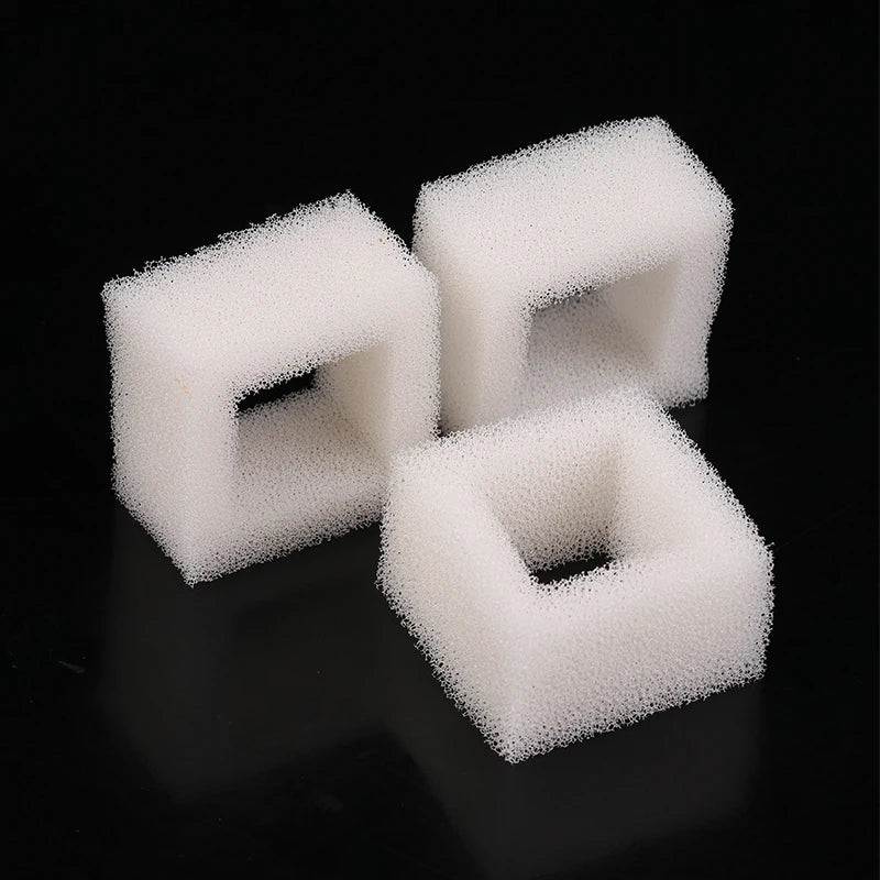 10Pcs Cat Water Fountain Water Pump Foam Filters Compatible With Square Dispensers Pre-Filtered For Fresh & Clean Drinking Water