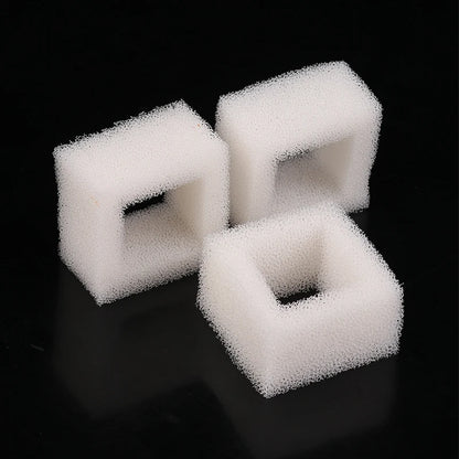 10Pcs Cat Water Fountain Water Pump Foam Filters Compatible With Square Dispensers Pre-Filtered For Fresh & Clean Drinking Water