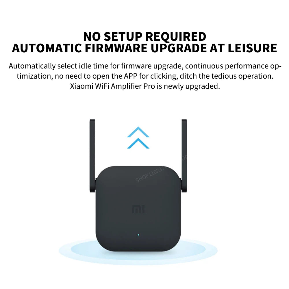 Original Xiaomi Mijia Wifi Amplifier Pro 300M 2.4G Repeater Network Expander Range Extender Roteader Mi Wireless Wi-Fi Router