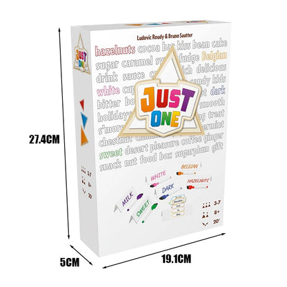 Get Your Hands on the Best Family Board Game | Just One Party Game for Kids and Adults | Collaborative Gameplay | 3-7 Players